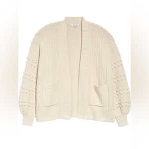 Madewell Bobble Cardigan Sweater, Never Worn